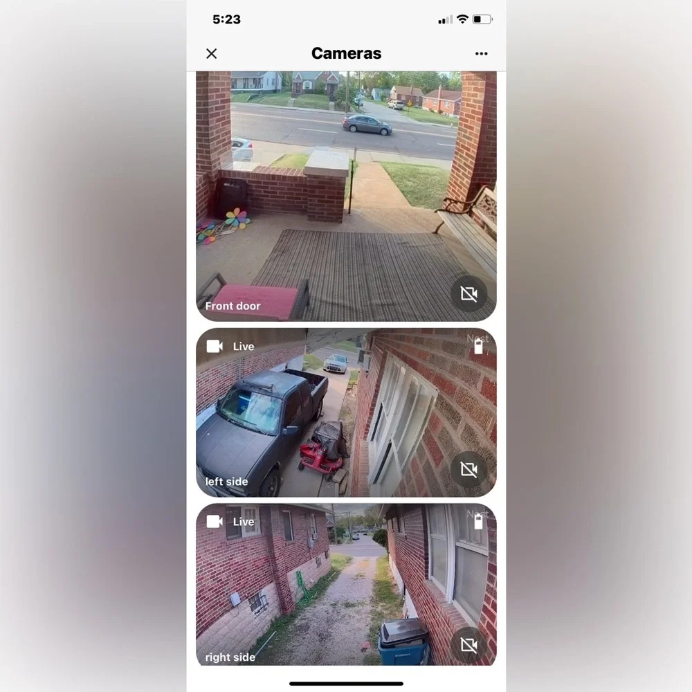 Google nest cam and doorbell cam